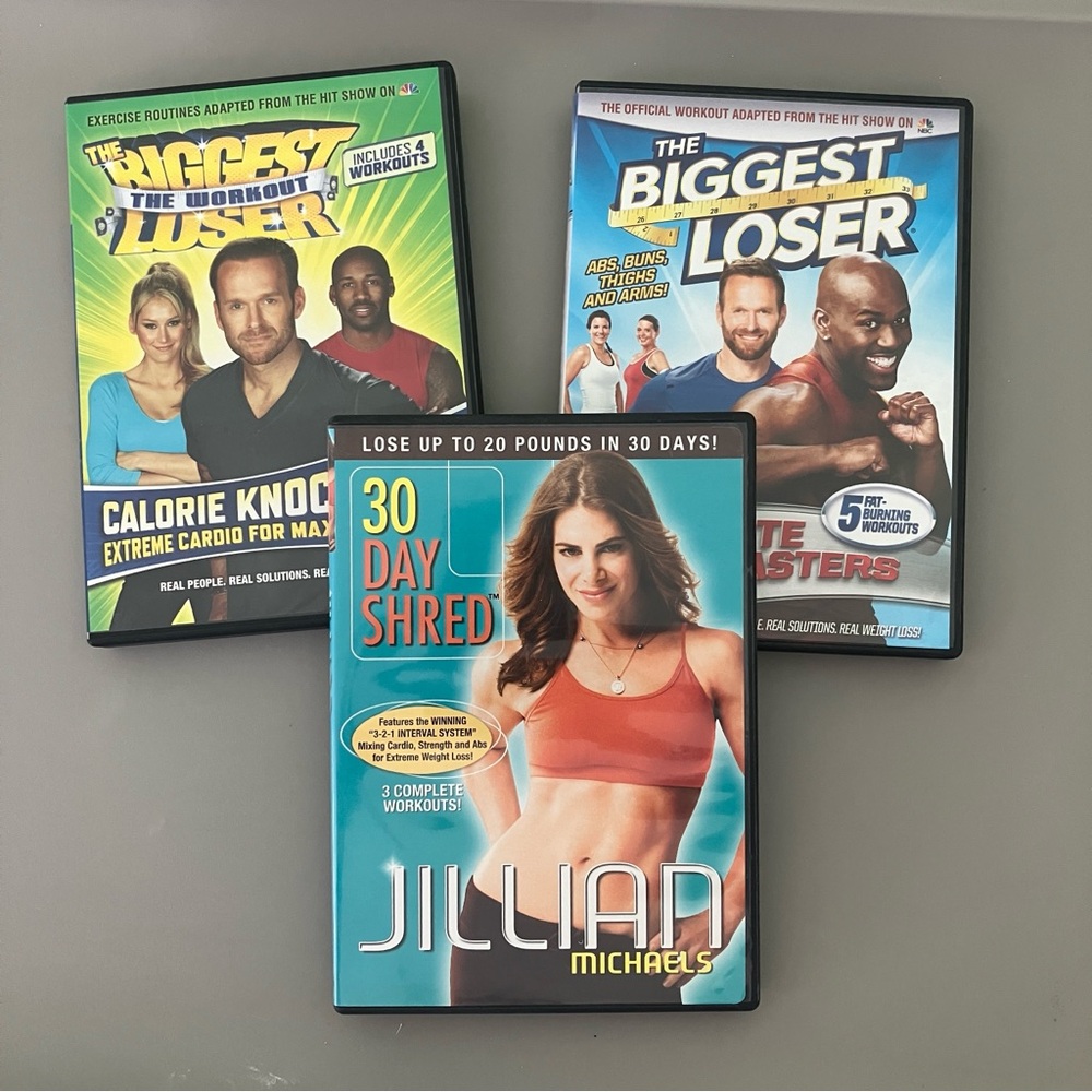 Lot of 3 Workout DVD’s